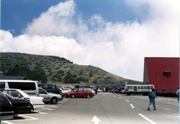 乗鞍岳の駐車場